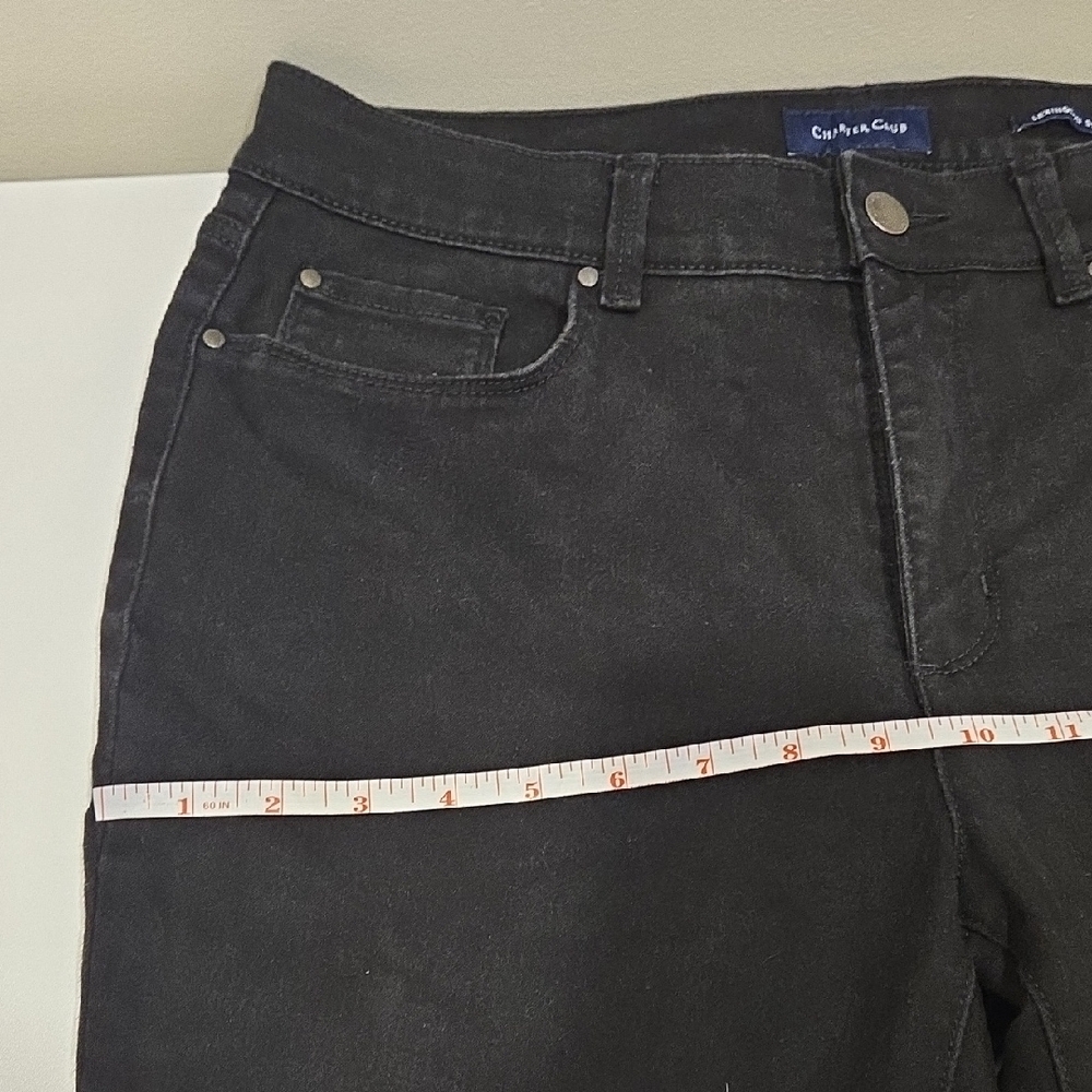 Charter Club Black Denim Pants - Picture 9 of 12